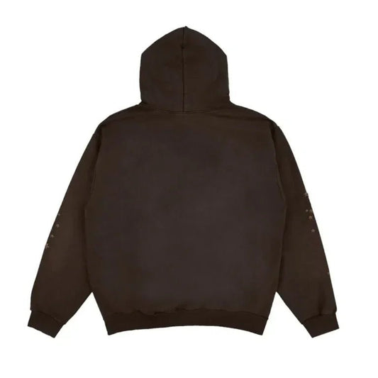 Travis Scott Cactus Jack x Sp5der Days Before Rodeo Hoodie Brown